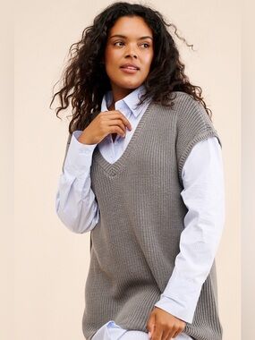 Abercrombie & Fitch Sweater Vest 🩶